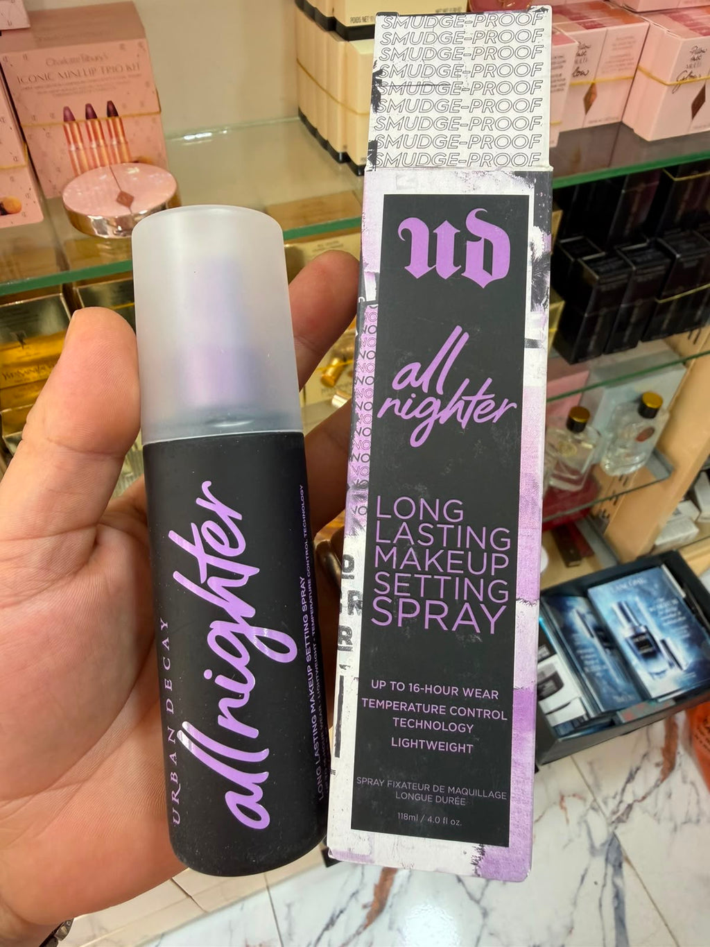 Urban Decay setting spray