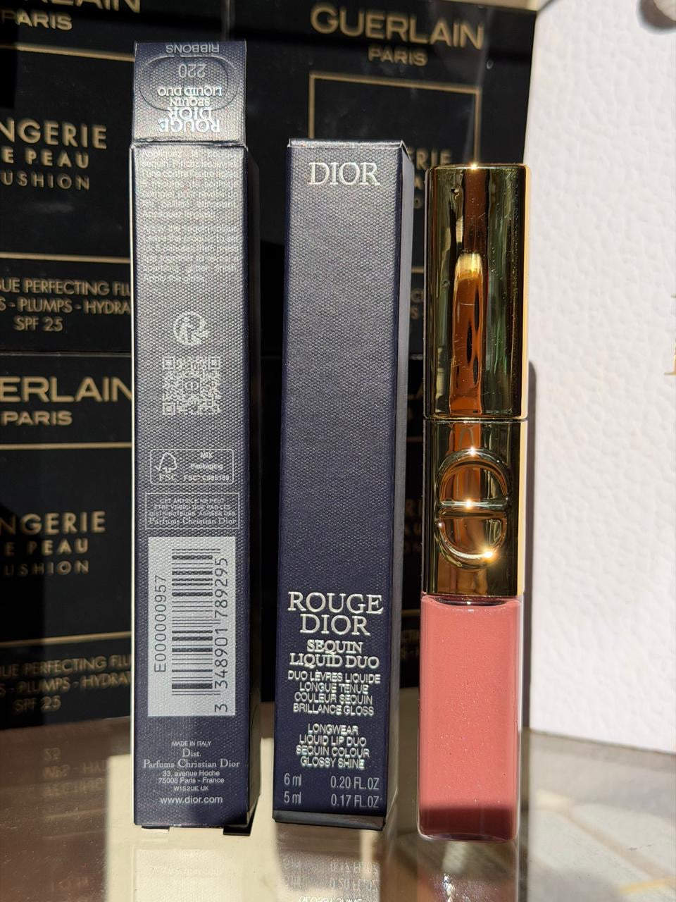 Dior lipstick double sided