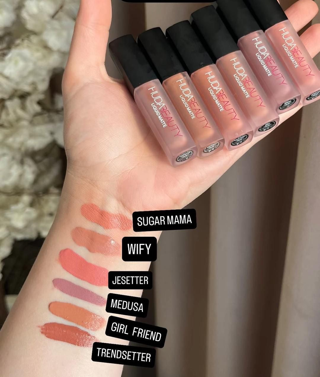 Huda Beauty Matte Lipstick Mini Size